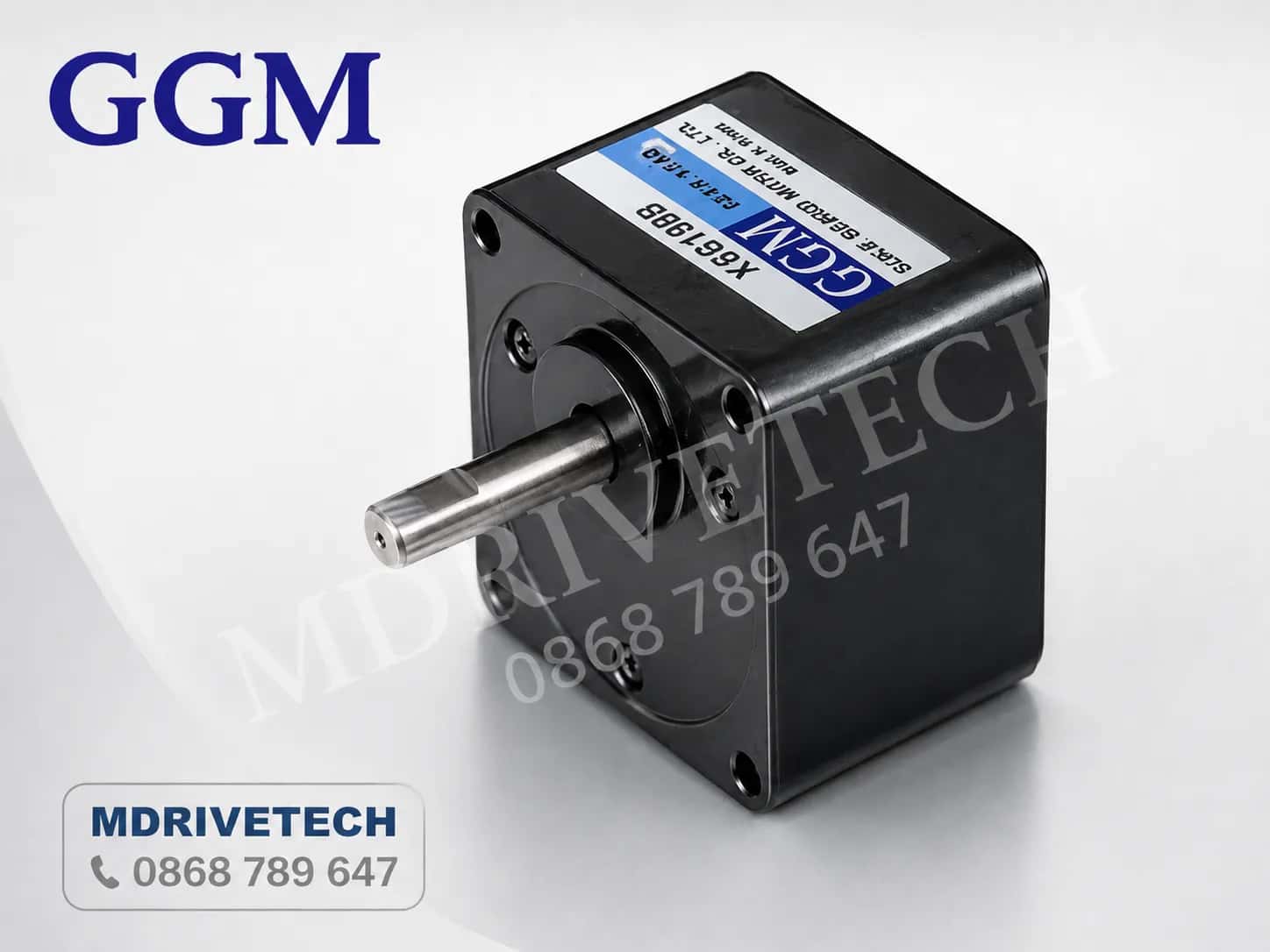 Cung cấp Gearhead GGM K7G cho motor GGM 15W size 70mm. Tư vấn chọn K7G10B, K7G20B, K7G50B, K7G100B, K7G200B đúng tỷ số truyền.