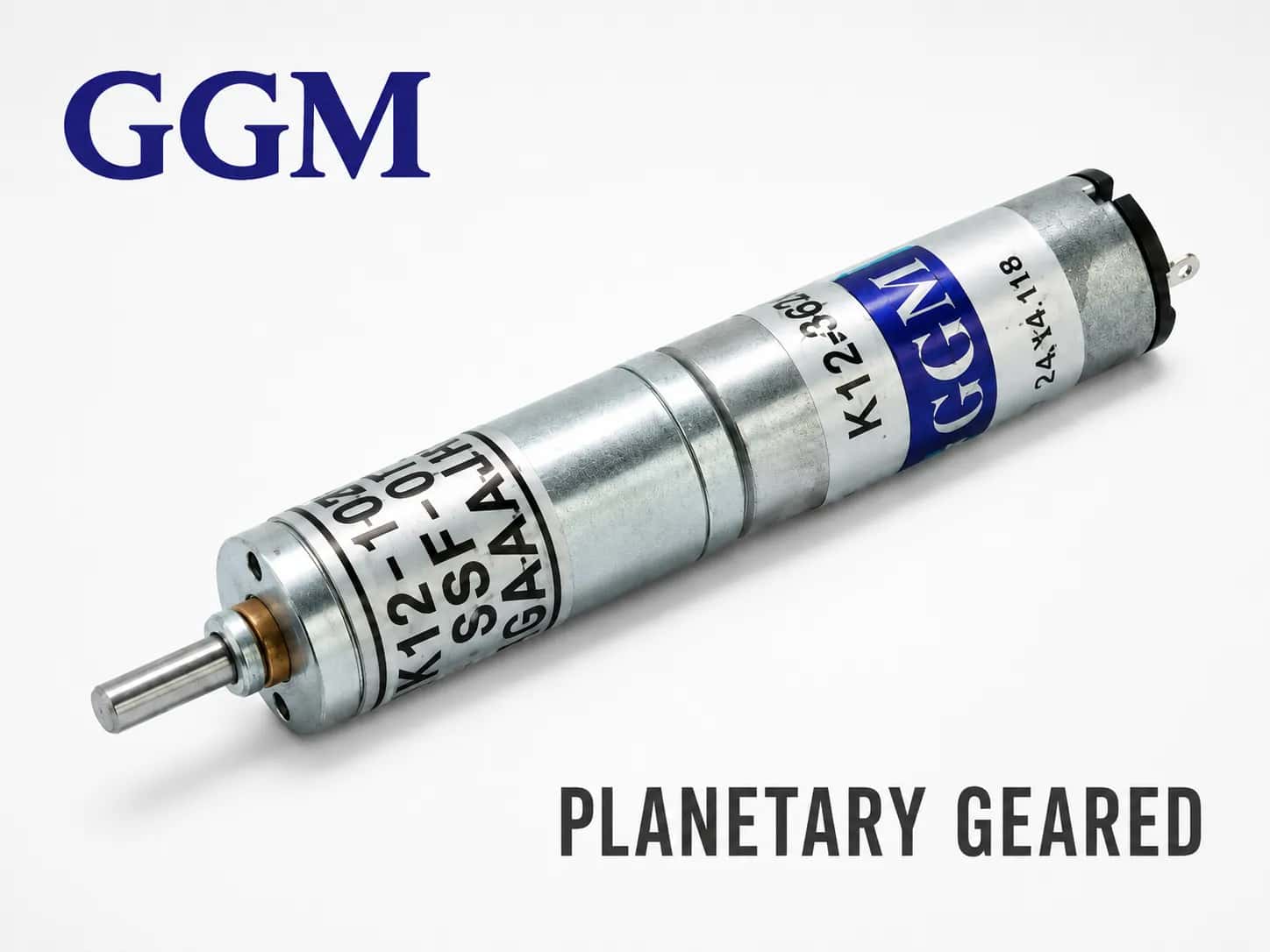 Động cơ giảm tốc hành tinh GGM K12-1230 Series DC Ø12mm