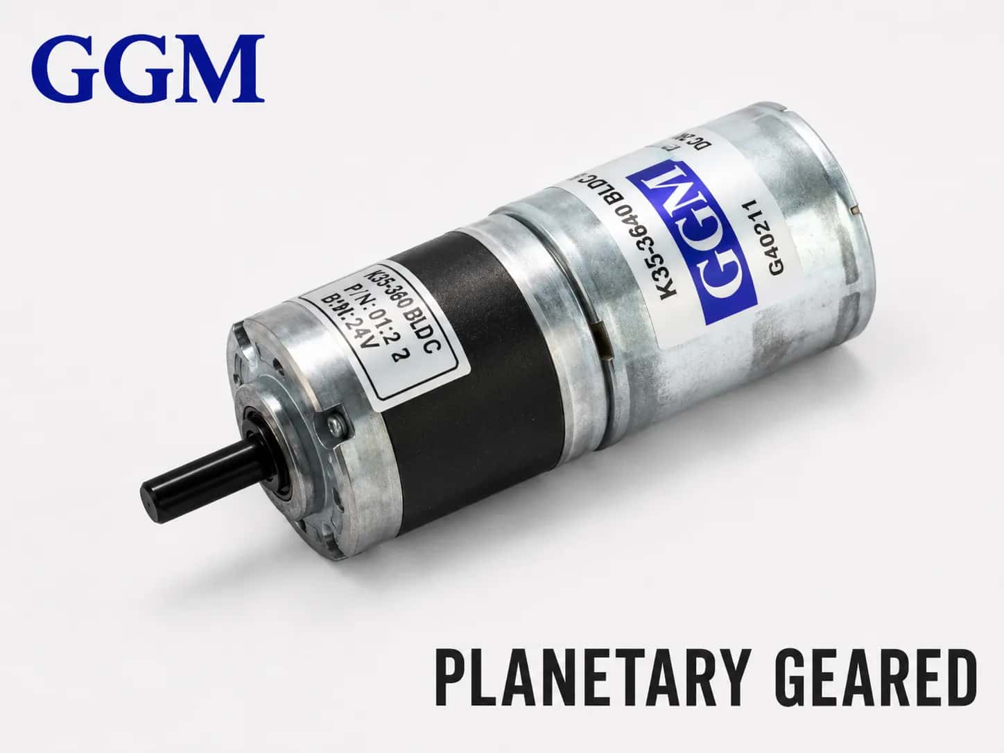 Động cơ giảm tốc hành tinh BLDC GGM K35-3640 Series Ø35mm