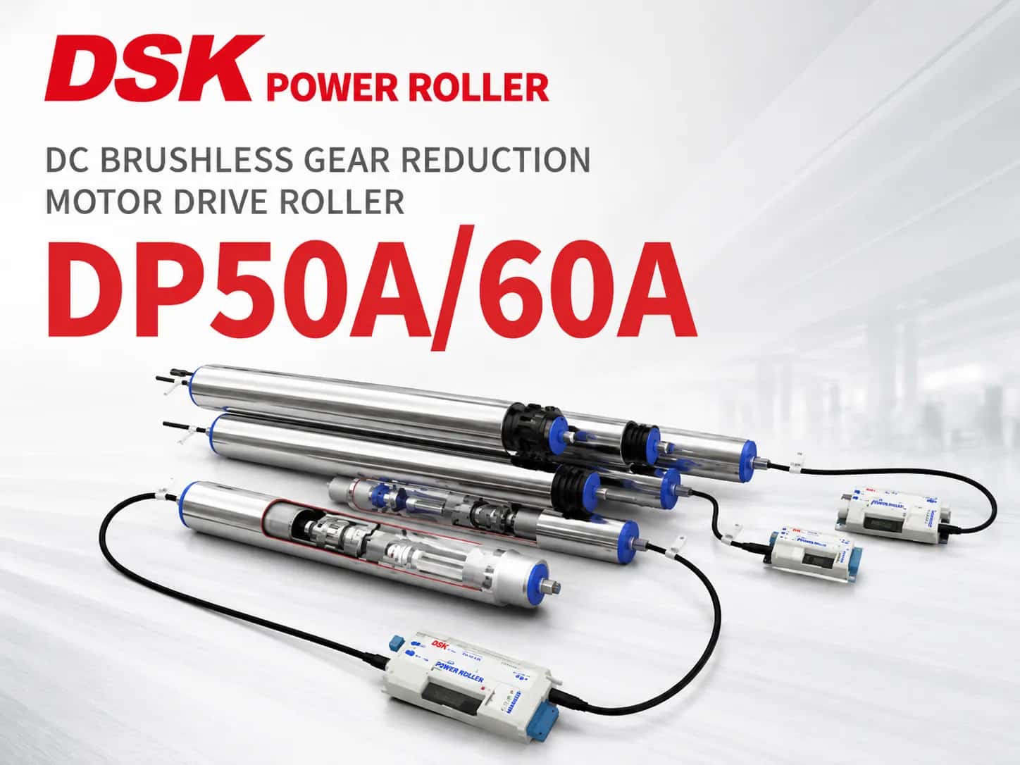 Con Lăn Điện - DSK Power Roller DP50A/60A