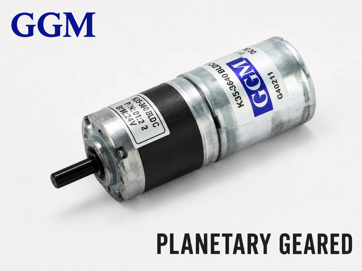 Động cơ giảm tốc hành tinh BLDC GGM K35-3640 Series Ø35mm