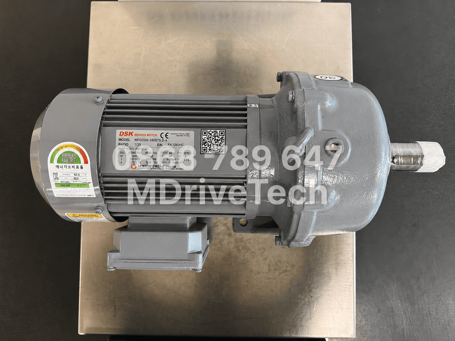 Động cơ giảm tốc chân đế (7.5kW) MFG63D-30RB7.5-4 — ảnh 7