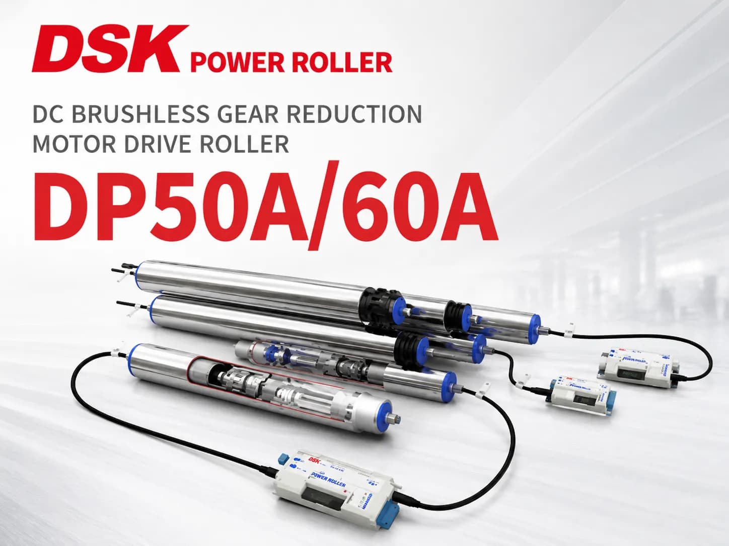 Con Lăn Điện - DSK Power Roller DP50A/60A