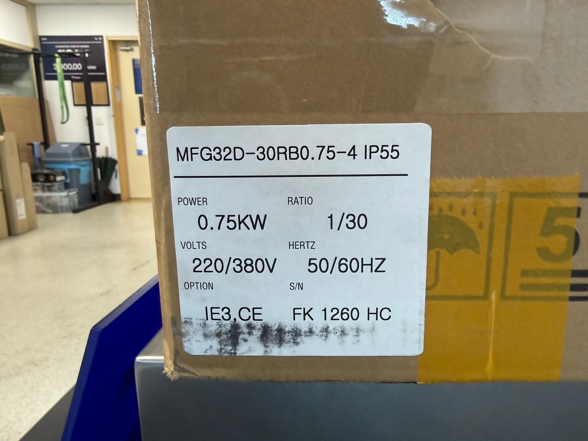 Động cơ giảm tốc chân đế (0.75kw) MFG32D-30RS0.75-4 — ảnh 10