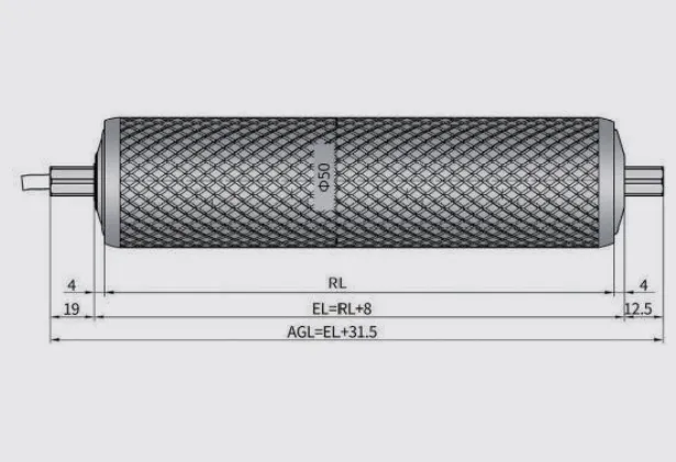 Knurling Tube Surface