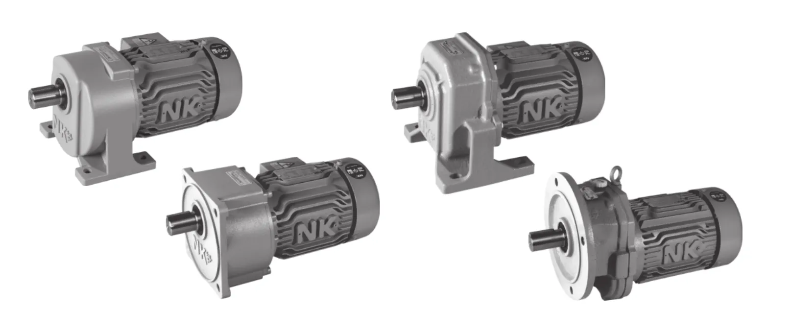 Các cấu hình motor giảm tốc NK PLUS của NAMKANG ENGINEERING